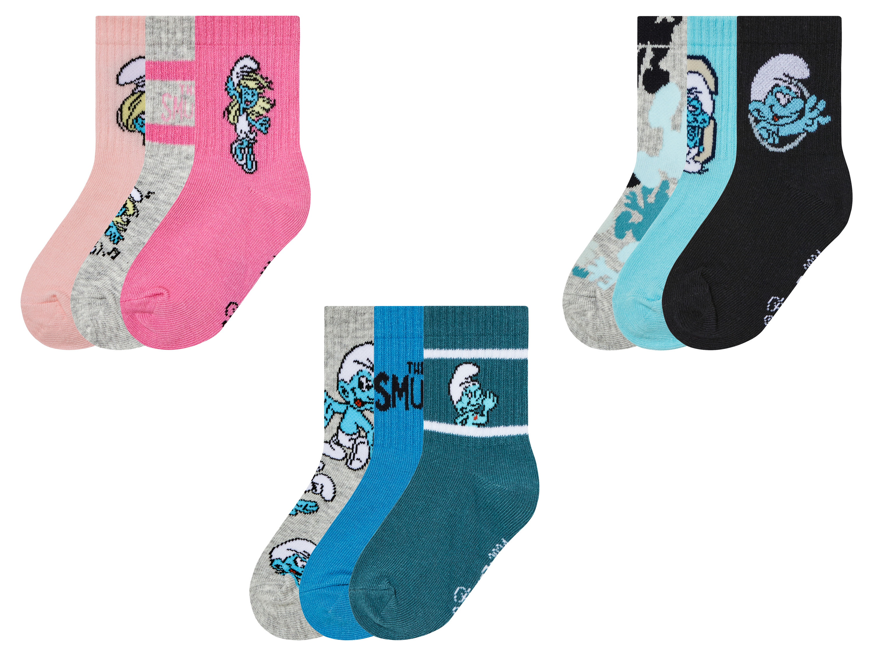 Lot de 3 paires de chaussettes enfant