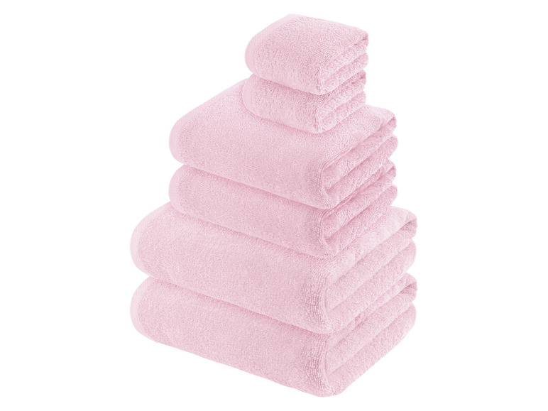 Aller en mode plein écran : LIVARNO home Set de 6 serviettes en éponge - Image 23