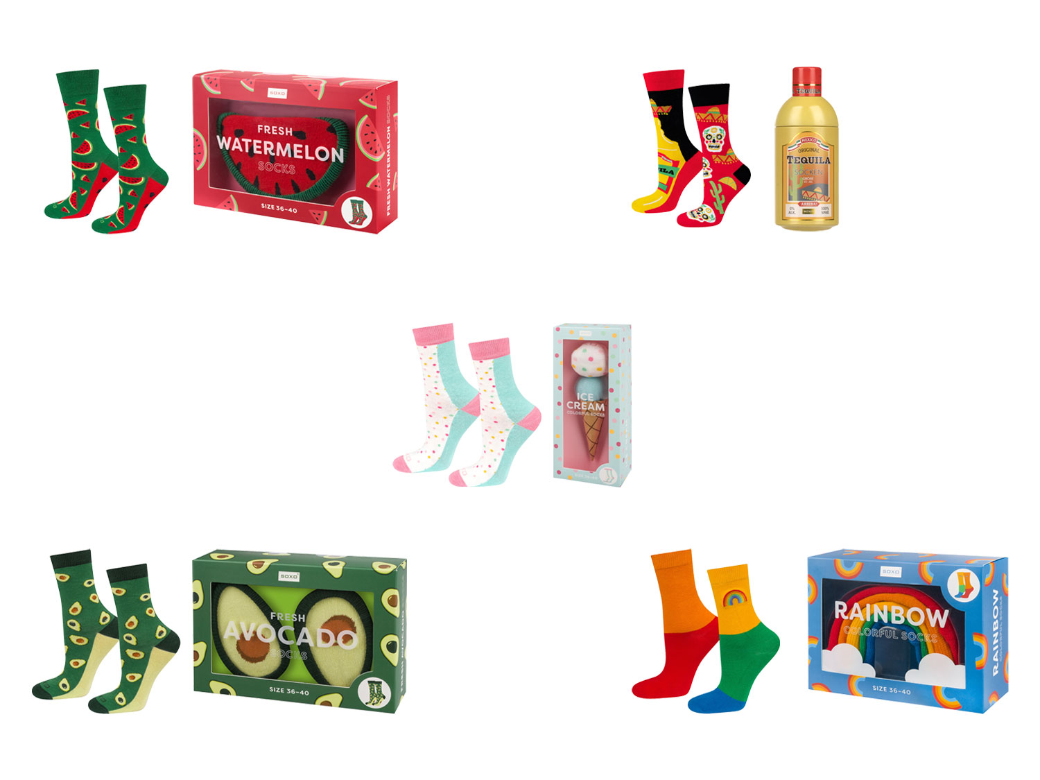 Soxo Chaussettes femme et homme