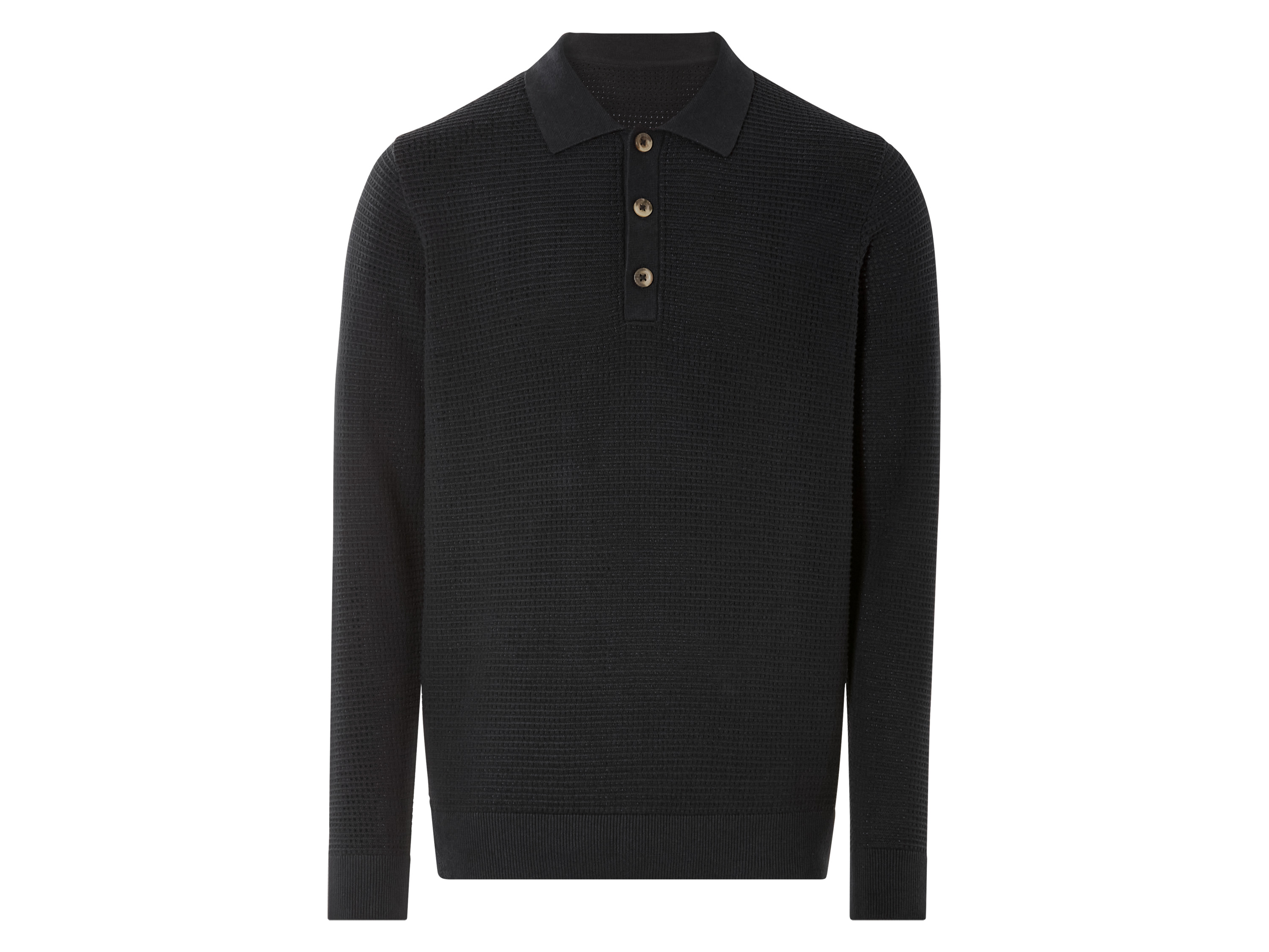 LIVERGY® Polo homme (noir, XXL)