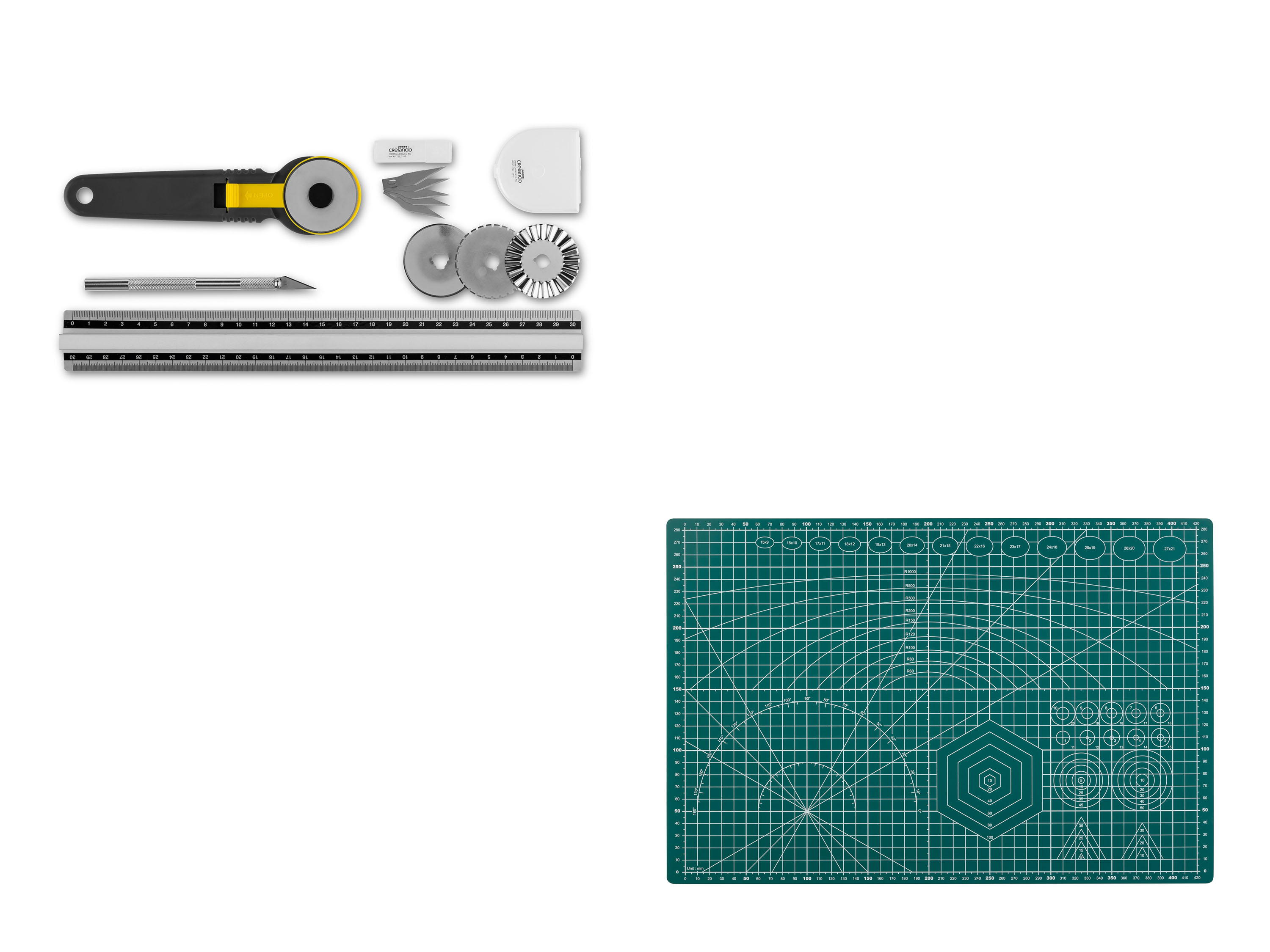 crelando® Set d'outils de découpe
