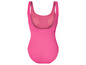 Un maillot de bain rose avec un design côtelé.