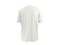 T-shirt blanc à manches courtes, vue de dos