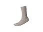 Chaussette unie beige clair
