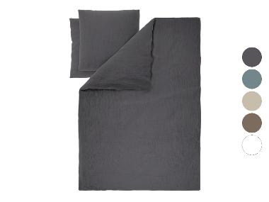 LIVARNO® Parure de lit en mousseline, 240 x 220 cm