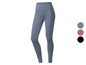 Leggings bleues pour le sport.