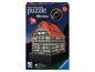 Un puzzle 3D Ravensburger avec éclairage LED, représentant une maison à colombage