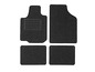 Tapis de sol de voiture noirs pour une voiture