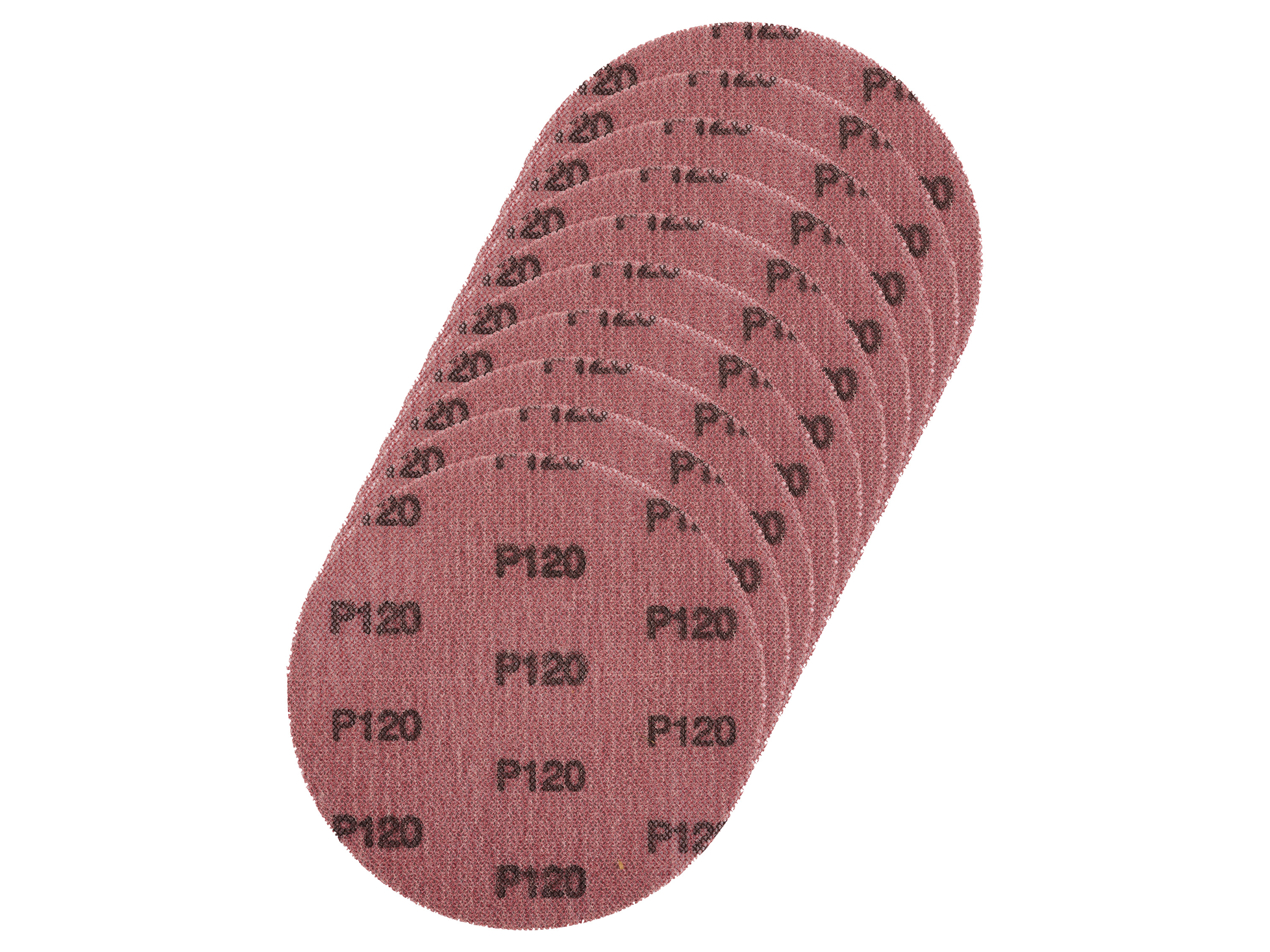 PARKSIDE PERFORMANCE® Lot de 10 disques abrasifs ,10 pièces, ø 150 mm (grille de ponçage 150 mm k120)