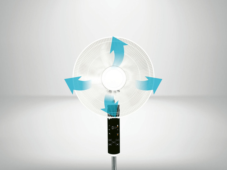 SILVERCREST® Ventilateur sur pied SV 60 B3, 40 cm