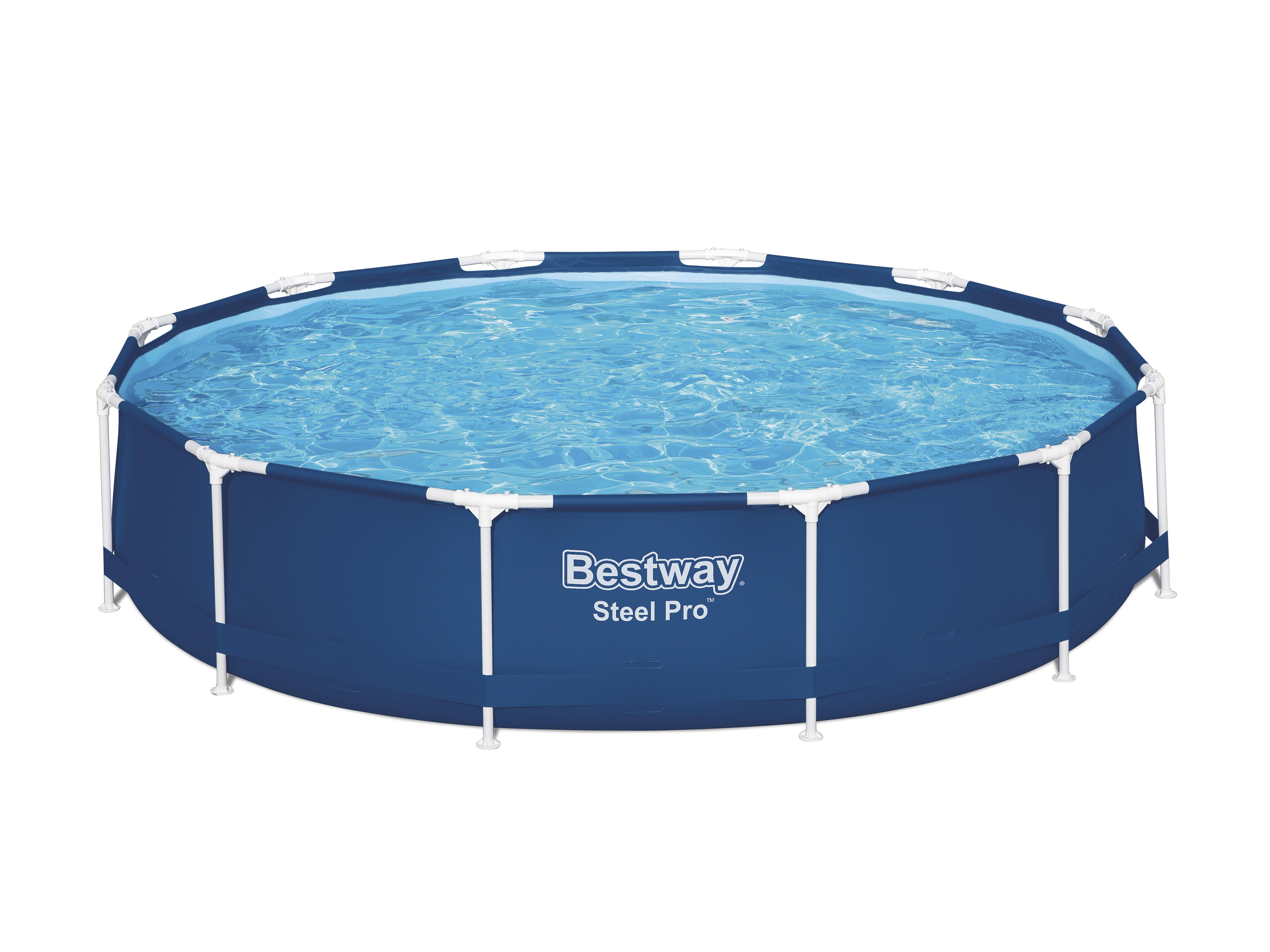 Bestway Piscine gonflable Steel Pro Frame Pool-Set avec pompe de filtration Ø 366 x 84 cm