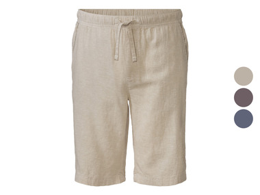 LIVERGY® Bermuda en lin homme