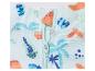 Vêtements de bain enfant à fermeture éclair, motif tropical et poissons.