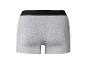 Caleçon gris pour homme avec ceinture noire, vue arrière.