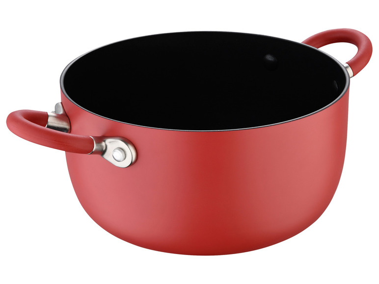 Aller en mode plein écran : Masterpro by ALESSI Sauteuse en aluminium avec couvercle, Ø 20 x 10,5 cm - Image 3