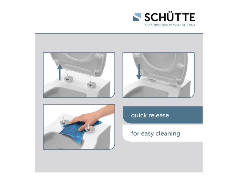 Aller en mode plein écran : Abattant WC High Gloss, avec fermeture en douceur - Image 29