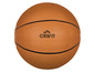 Un ballon de basket orange de Crivit.