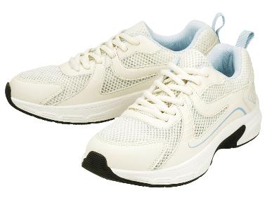 Sneakers femme (blanc/bleu clair, 38)