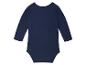 Body bébé bleu marine manches longues.