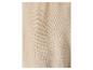 Gros plan sur un tissu beige tissé.