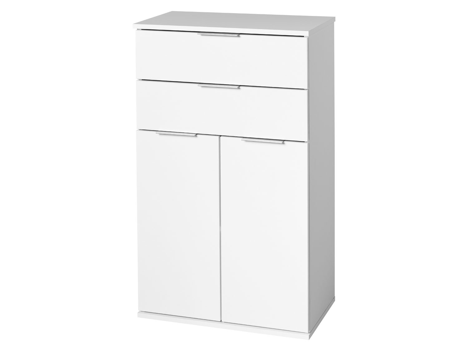 LIVARNO home Meuble bas Liverpool, 57,6 x 94,8 x 32,9 cm, blanc