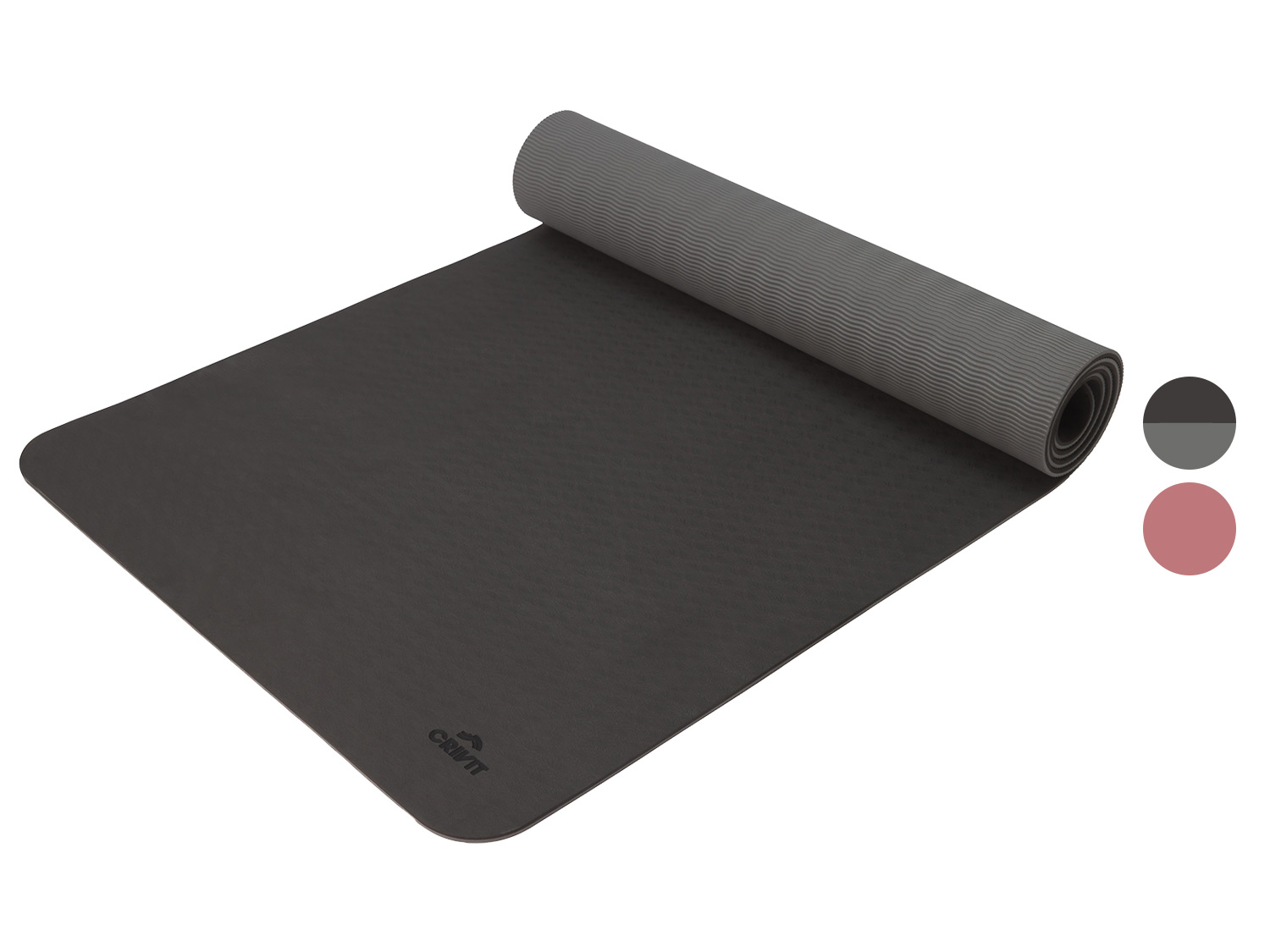 CRIVIT Tapis de yoga, 173 x 58 cm