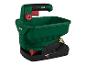Dispenseur d'engrais Parkside X20V Team :  bac vert, réglage de dosage.
