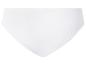 Culotte de bikini blanche unie pour femme