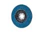Disque abrasif bleu pour meulage.
