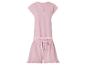 Ensemble de pyjama rose pour femme avec t-shirt à manches courtes et short