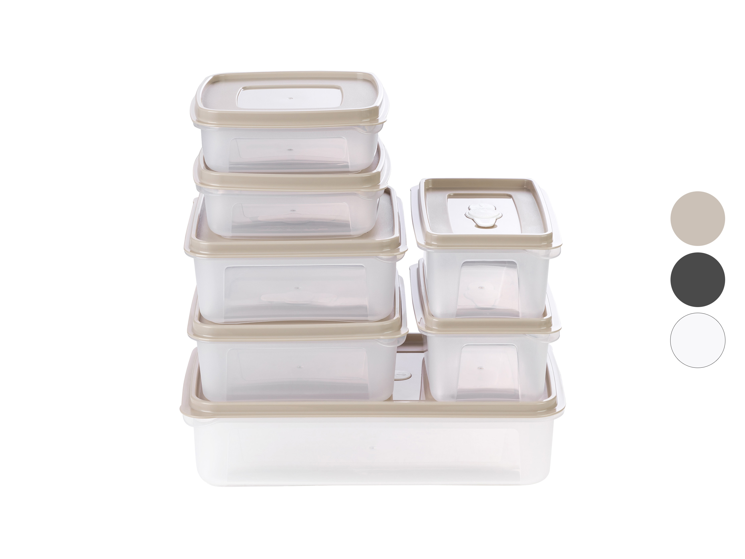 ERNESTO® Lot de 7 boîtes de conservation