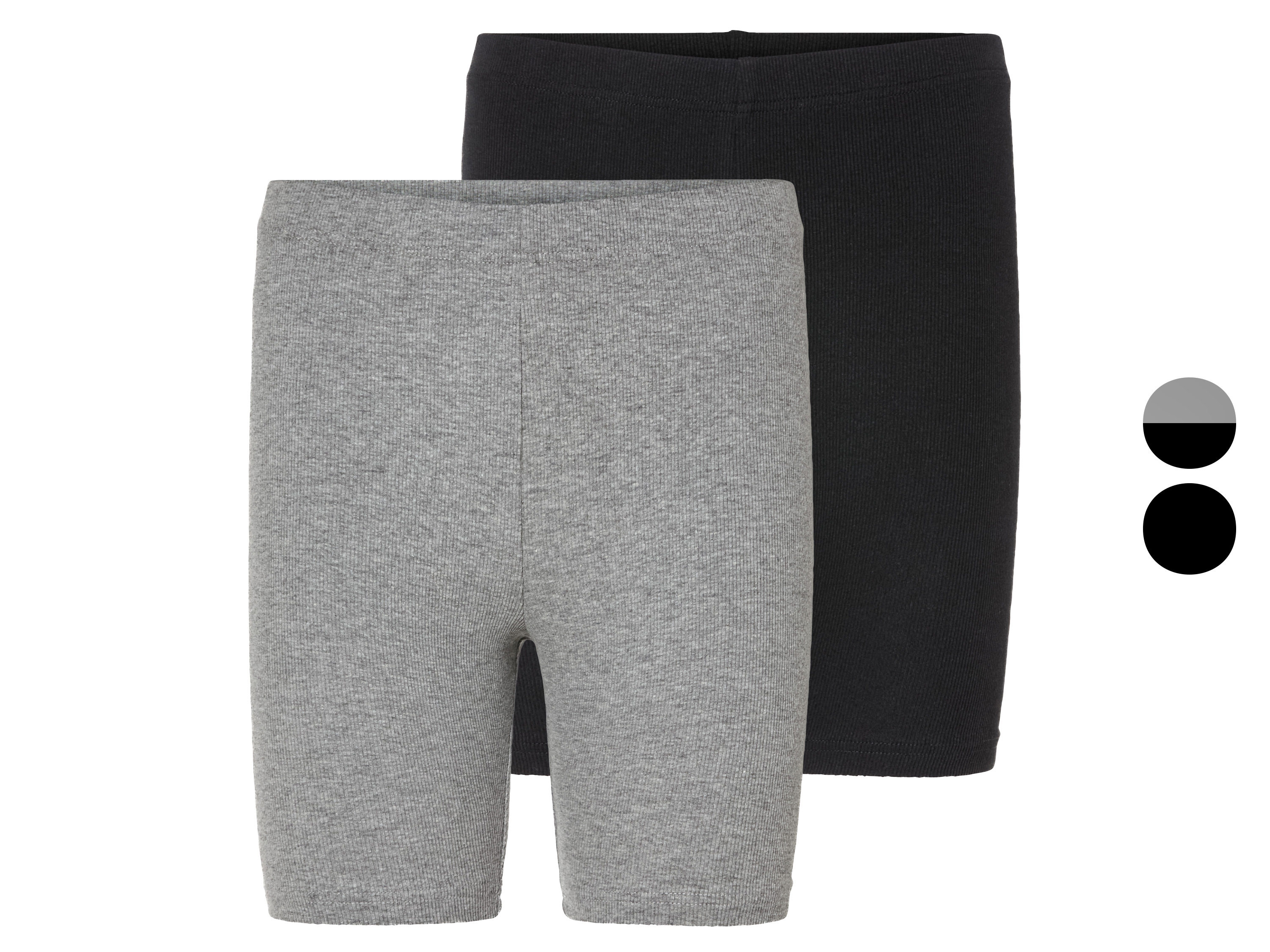 esmara® Lot de 2 cyclistes côtelés femme