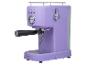 Une machine à expresso violette de la marque Bergner.