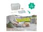 Sac à langer élégant et accessoires pour bébé.