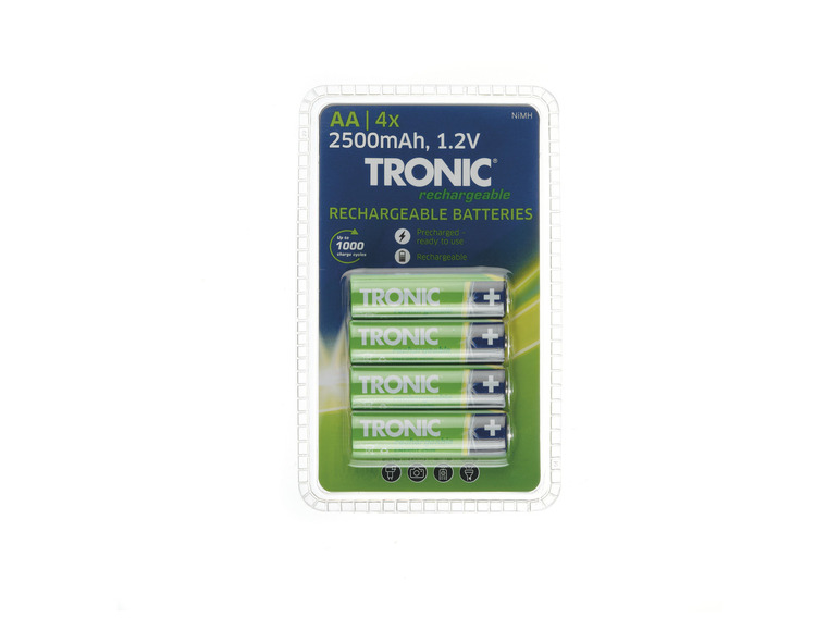 Aller en mode plein écran : TRONIC® Piles rechargeables, AA/AAA, 1,2 V, 4 pièces - Image 3