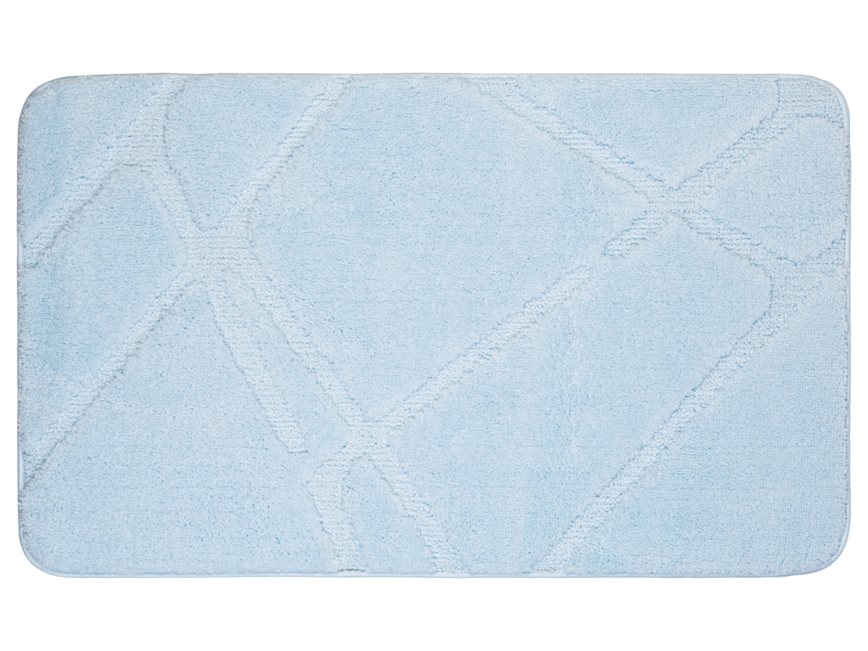 LIVARNO home Tapis de bain, 60 x 100 cm (bleu clair)