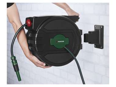 PARKSIDE® Enrouleur de tuyau mural automatique, 25 m