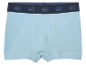 Boxers bleus pour garçon avec imprimé camion.