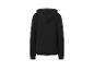 Un sweat-shirt à capuche noir.