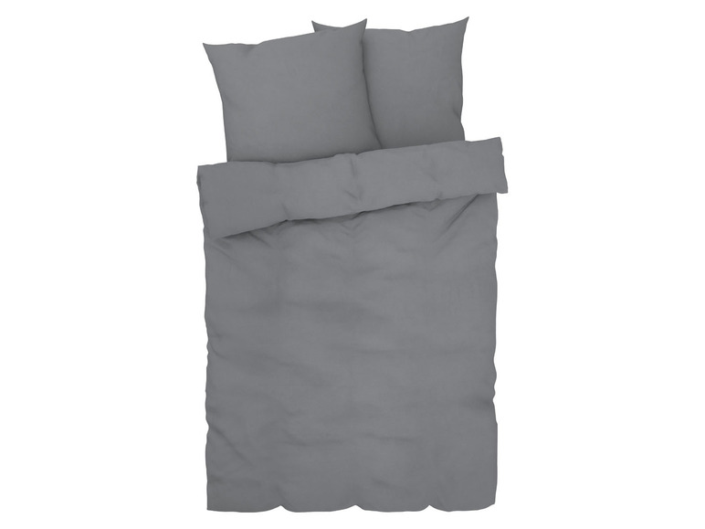 Aller en mode plein écran : LIVARNO home Parure de lit en satin de coton mako, 260 x 240 cm - Image 8