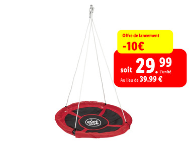 Playtive Balançoire nid réglable en hauteur, Ø 110 cm