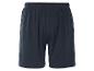 Shorts en jersey bleu marine.