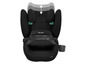 Un siège auto Cybex Pallas B2 noir avec appui-tête réglable.