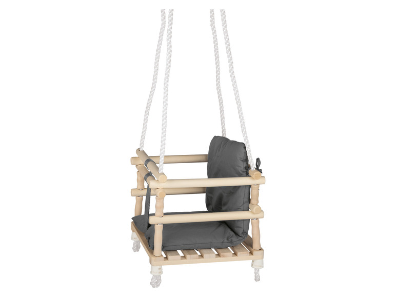 Aller en mode plein écran : Playtive Balançoire en bois avec siège de sécurité bébé - Image 8