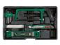 Ensemble d'outils Parkside avec scie, cutter et niveau.