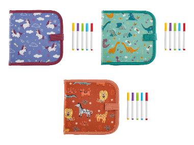 CRELANDO® Livre de coloriage lavable