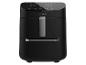 Une friteuse à air Cecotec noire avec un écran digital.