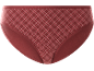 Culotte rouge pour femme avec motif à carreaux