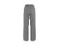 Pantalon femme gris rayé avec taille élastiquée