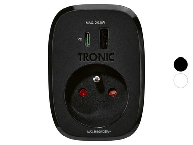 TRONIC® - Adaptateur de prise 